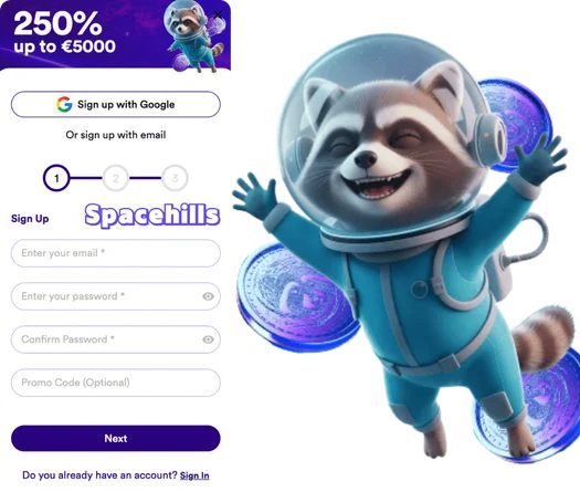Spacehills login